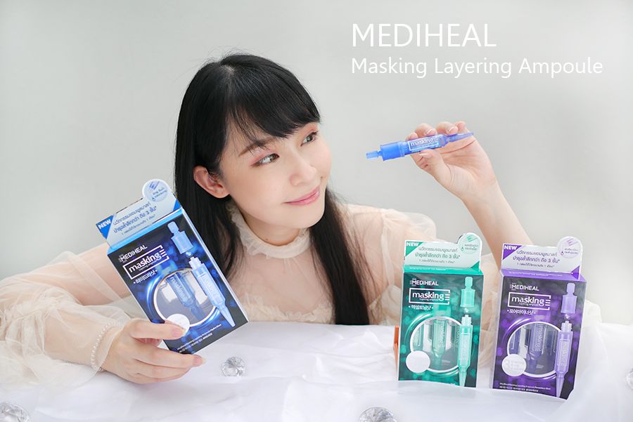 รีวิว MEDIHEAL Masking Layering Ampoule
