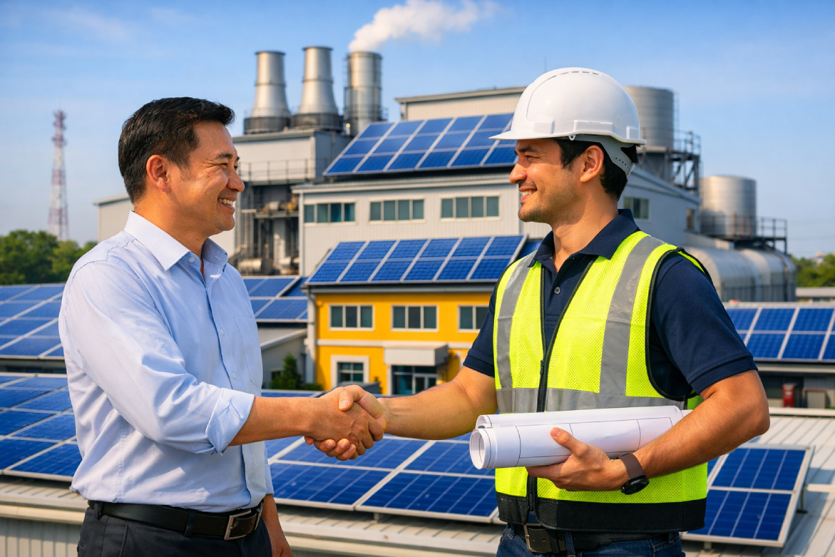 ประโยชน์ระยะยาวของการติดตั้งโซล่าเซลล์โรงงานแบบ Solar PPA