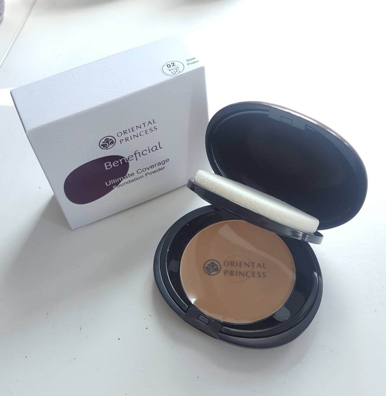 Review แป้งพัฟสุดฮิตจาก Oriental Princess