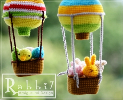 Amigurumi Hot Air Balloon