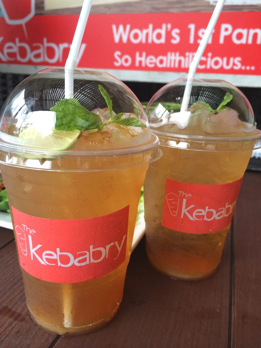 apple tea and Lemon Tea - The Kebabry