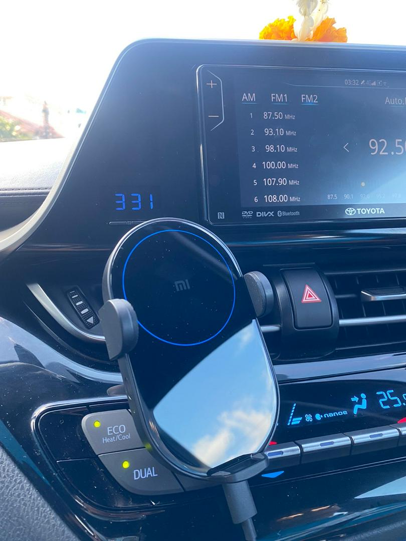 รีวิว Xiaomi Mi 20W Wireless Car Charger ที่ชาร์จในรถยนต์ ที่ชาร์จไร้