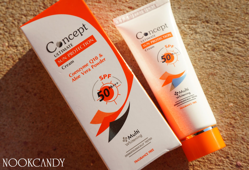 คู่หูดูโอ้ท้าแดด Concept AntiMelasma Cream & Concept Ultimate Sun