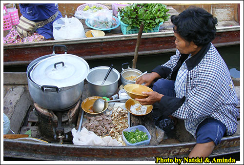 เที่ยวทั่วไทย ตลาดน้ำท่าคา