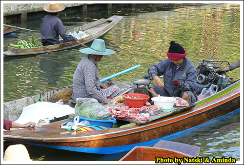 เที่ยวทั่วไทย ตลาดน้ำท่าคา