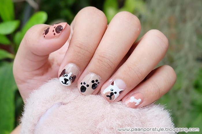 Cute Puppy Themed Thread Nail Designs - wide 4