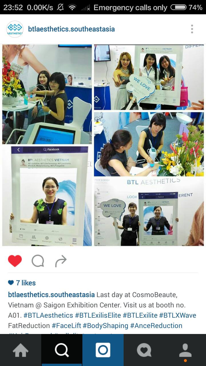 Cosme Vietnam 2016 cosmobeaute 9th 2559 BTL aesthetic btl thailand south east asia nguyen