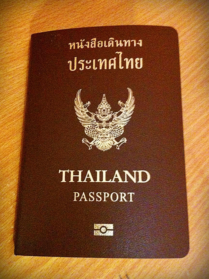Thai Citizen Thailand Passport Book Booklet