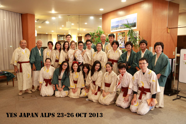 Yes Japan Alps I am Tour