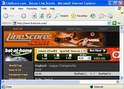4 www.livescore.com - Soccer Live Scores