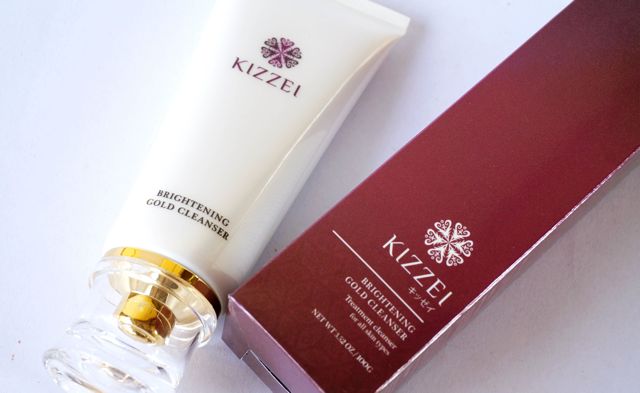kizzei brightening gold cleanser