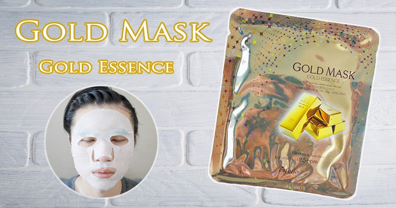 รีวิว แผ่นมาส์ก Gold Mask Gold Essence