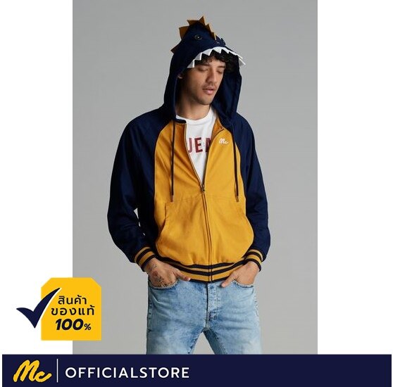 Mc Jeans เสื้อฮู้ด Dino Hoodie เสื้อกันหนาว MJHP094