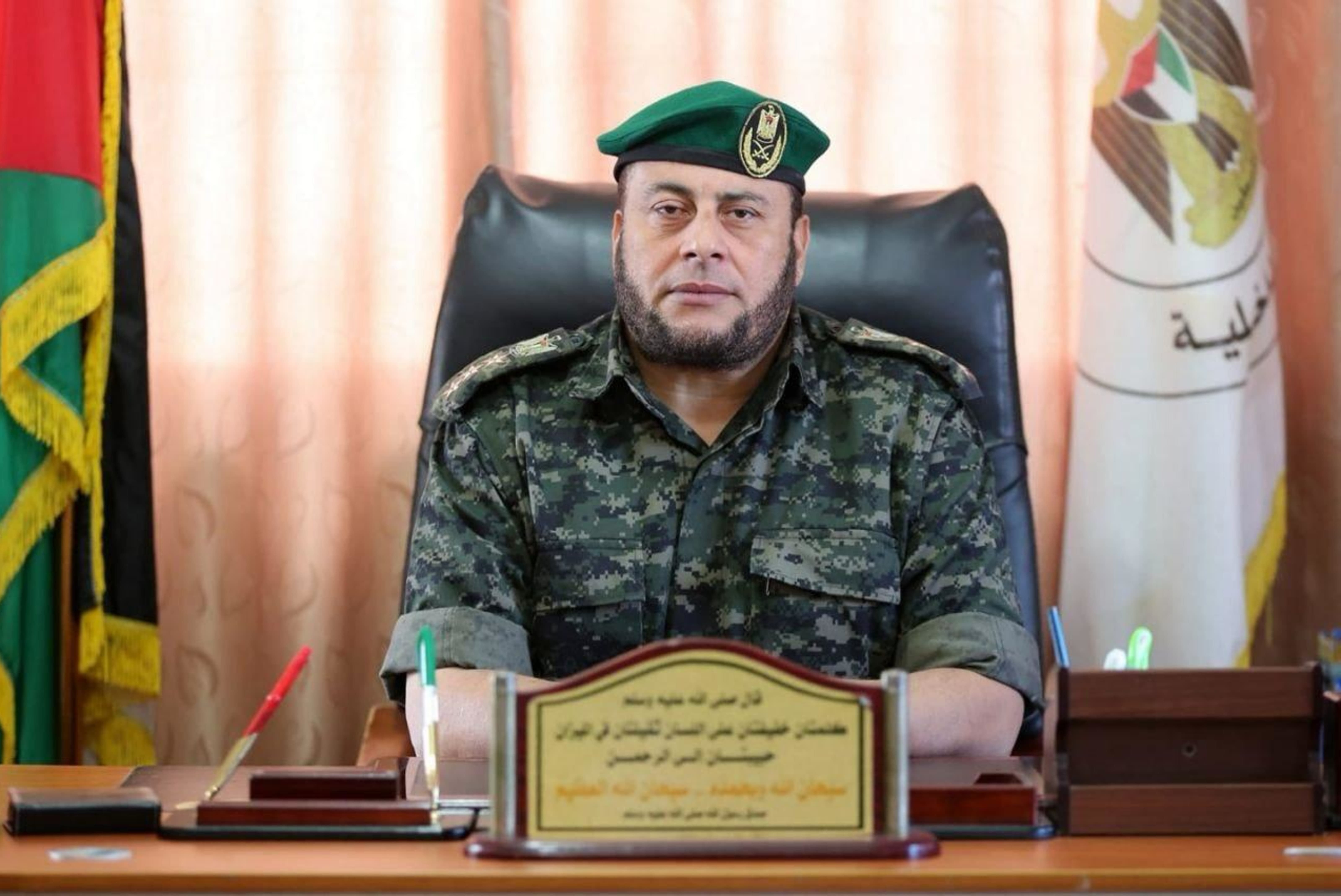 Commander of Hamas's National Security Forces in Gaza Jihad Muhaizen (photo credit: Courtesy)