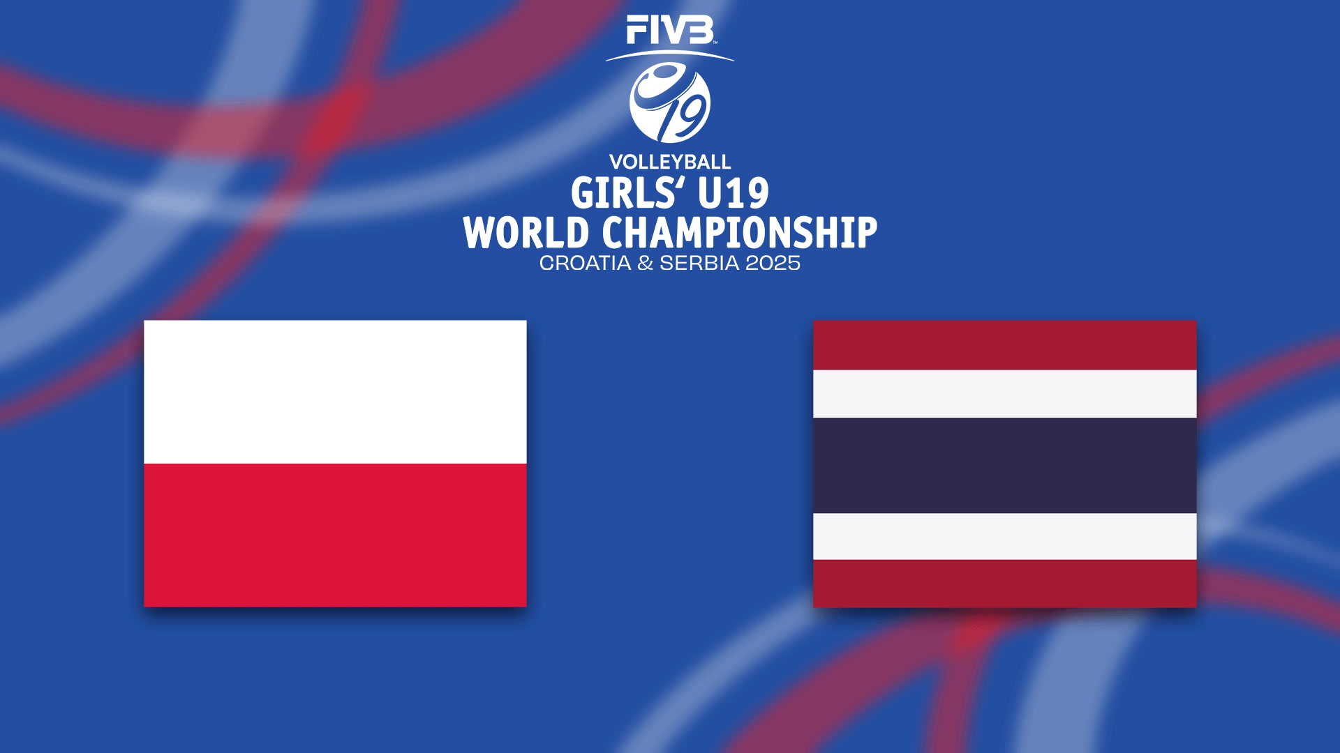 Poland - Thailand | Round of 16 (CRO) | Girl's U19 World Champs 2025 02:15, 09/07/25