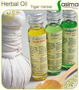 thai spa herbal massage product TIGER HERBAL OIL  ѹǴع ʻ