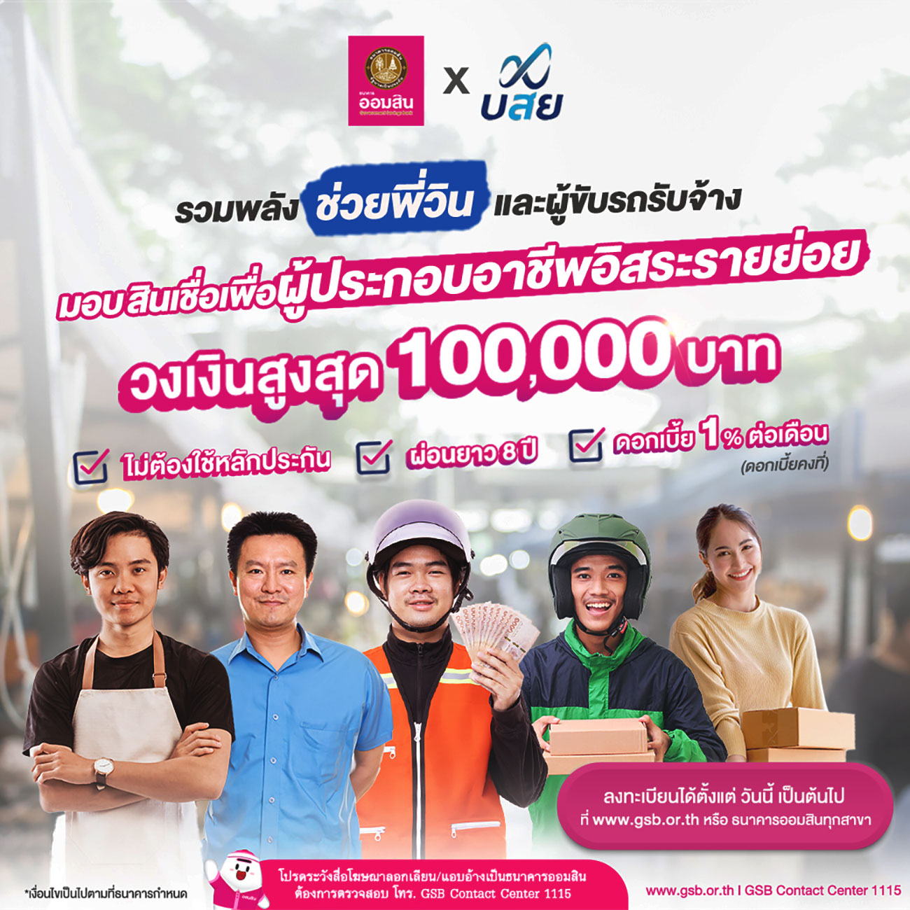 รายละเอียดสินเชื่อเพื่อผู้ประกอบอาชีพอิสระรายย่อย สินเชื่อออมสินล่าสุด 2566