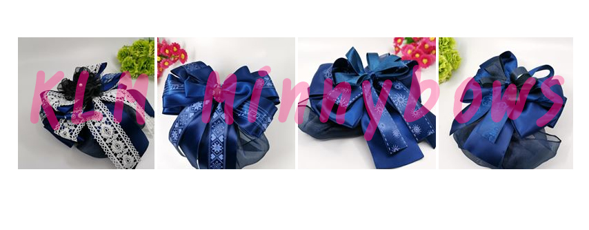 โบว์เน็ตติดผม Ribbon Bow