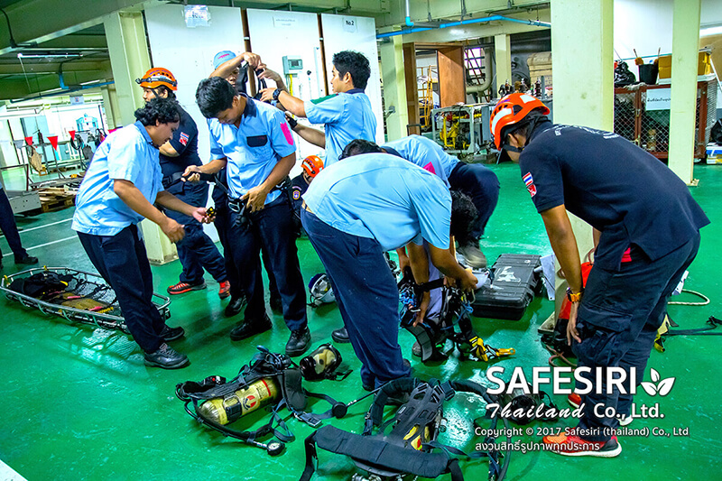 อบรมที่อับอากาศ Confined Space Training Course