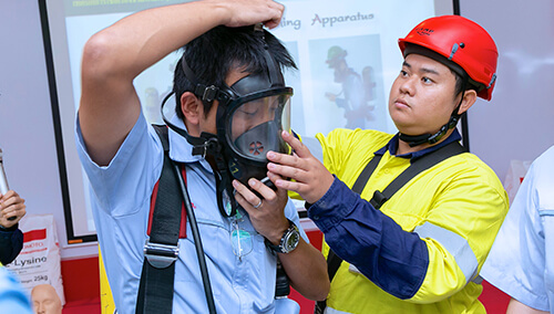 อบรมที่อับอากาศ Confined Space Training Course