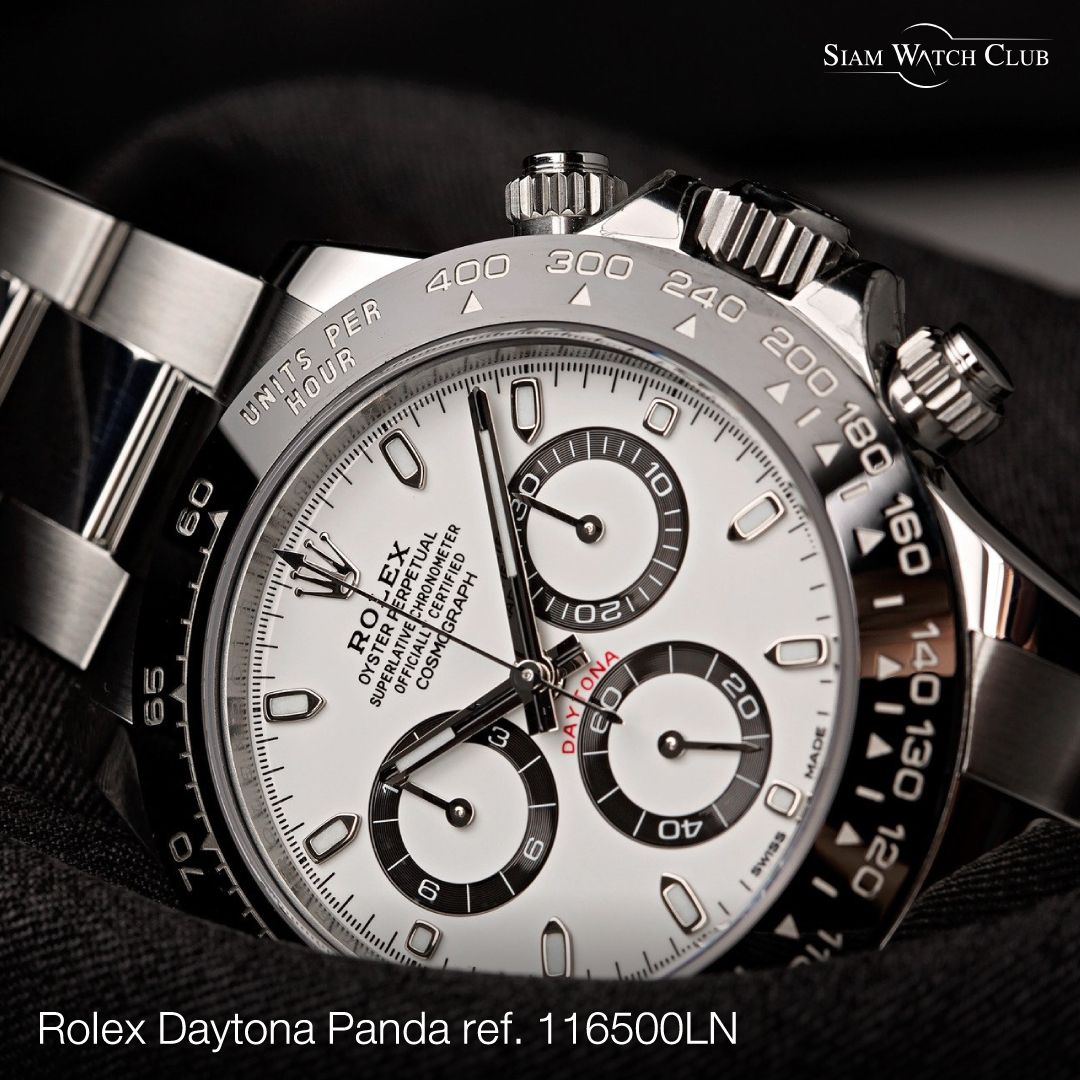 รู้จักตัวท็อป 5 รุ่นจาก Rolex Daytona Panda