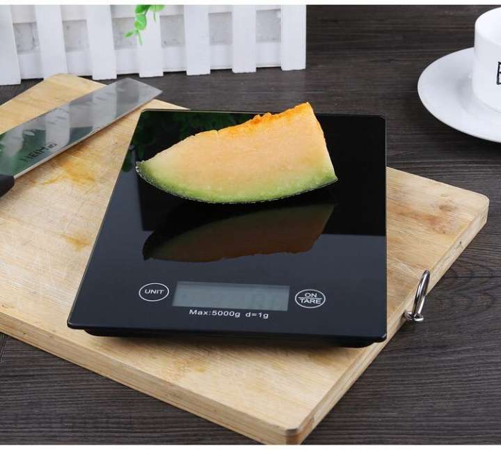 Food Diet Weight Scale เครื่องชั่งดิจิตอล สูงสุด 5 กิโลกรัม เครื่องชั่งในครัว เครื่องชั่งอาหาร เครื่องชั่งขนม ตาชั่งดิจิตอล แบบพกพา เครื่องชั่ง ตาชั่ง ที่ชั่งอาหาร ตราชั่งดิจิตอล (5 Kg.) + แถมถ่าน
