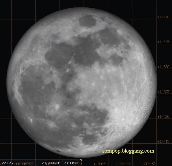 Bloggang.com : สมภพ เจ้าเก่า : จันทรุปราคาบางส่วน เย็นวัน ...