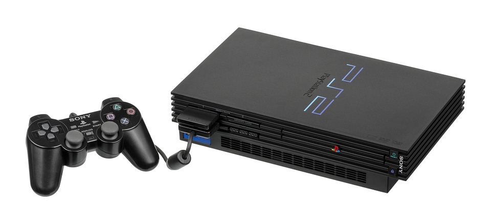 เครื่องเล่นวิดีโอเกม Play Station 2 โดนใจหนุ่ม IT