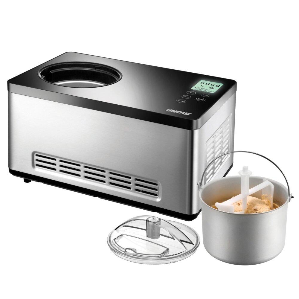 UNOLD Ice Cream Maker GUSTO ͧȤ  48845 (Stainless/Black)