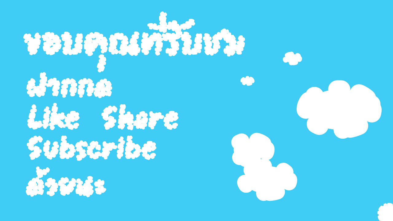 ทำตัวหนังสือก้อนเมฆ ใน Adobe Illustrator