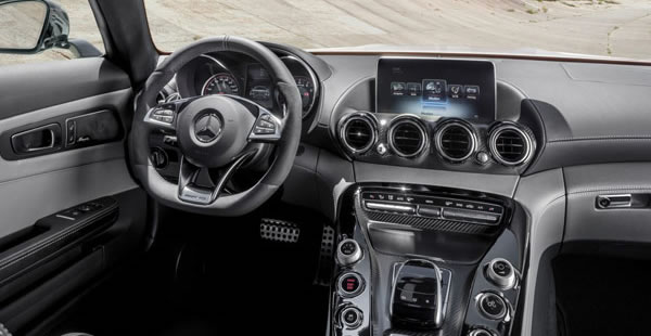 Mercedes Benz-AMG GTS Driver Cockpit