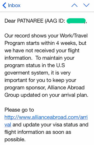 Alliance Abroad Group AAG How To Update Visa Status And Flight Alliance Abroad Group AAG How To Update Visa Status And Flight