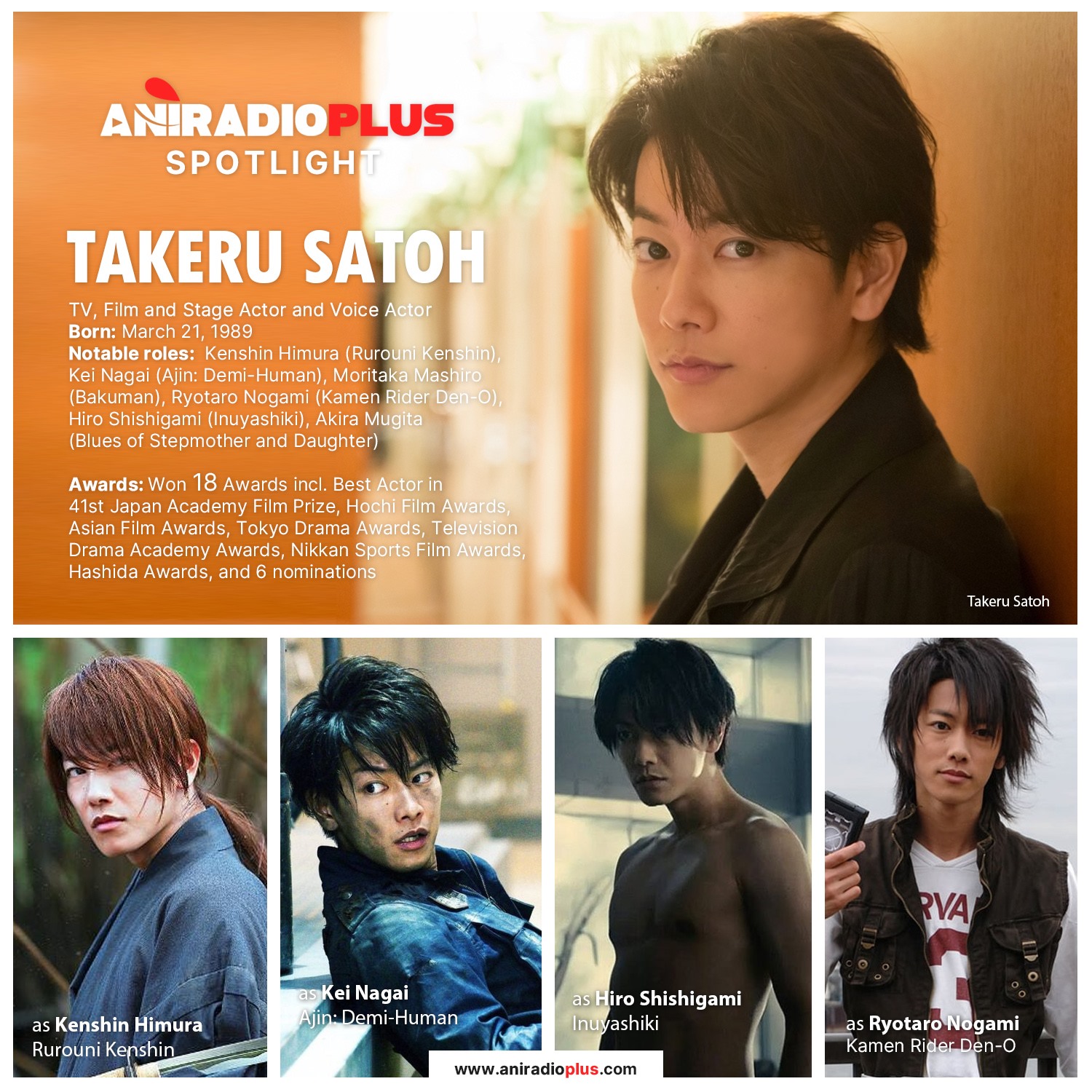 SPOTLIGHT TAKERU SATOH