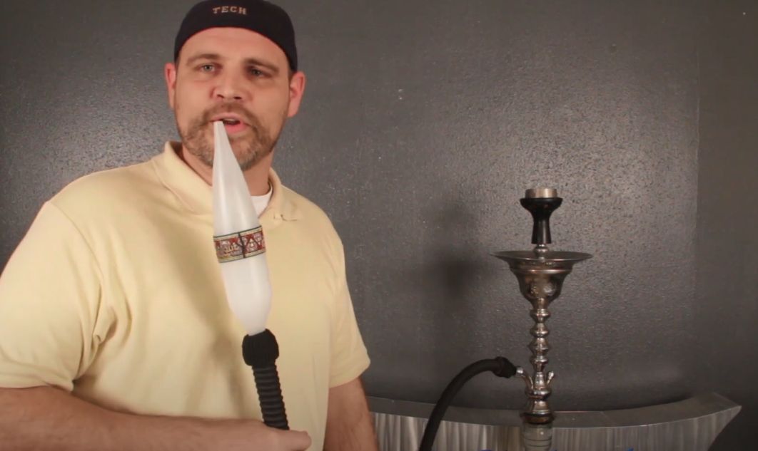 how to make your own ice hookah hose tip