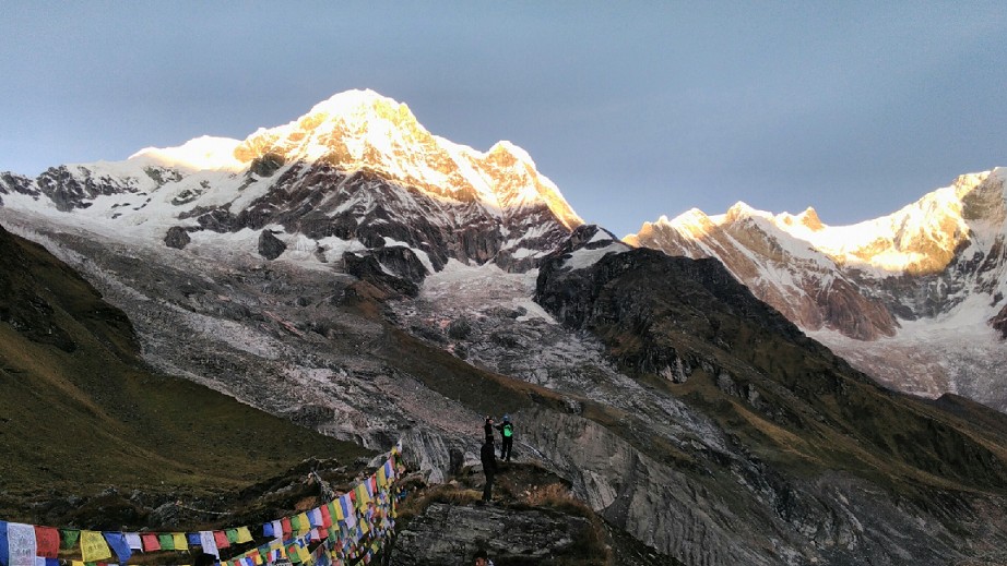 Annapurna Base Camp at the Morning 9th September 2016