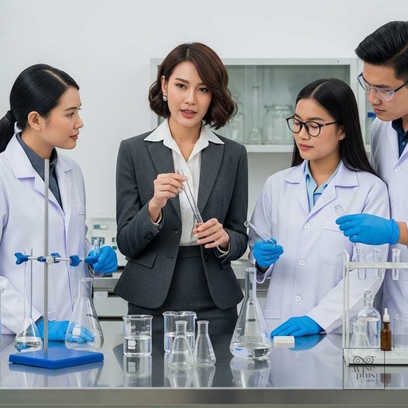 โรงงานรับผลิตเซรั่ม OEM มีทีมวิจัยให้คำแนะนำก่อนพัฒนาสูตร