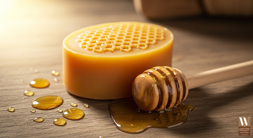 สบู่น้ำผึ้งเพิ่มความชุ่มชื้น
