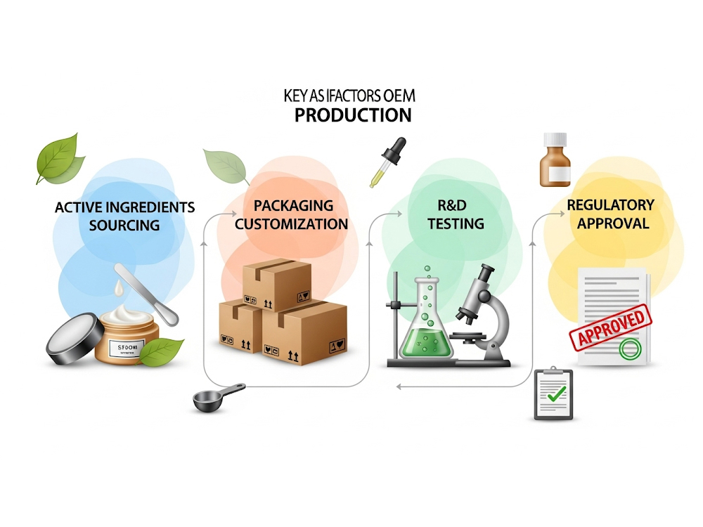ปัจจัยที่มีผลต่อไทม์ไลน์การผลิตครีม OEM