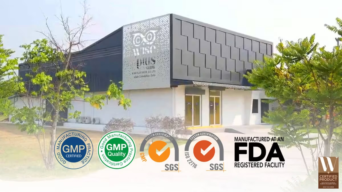 Wise Plus Grow �� �ç�ҹ�ҵðҹ GMP �Ѵ��ʡԹ��� ����ͧ���ҧ�ء�ѧ��Ѵ���