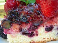  Four Berry Cake