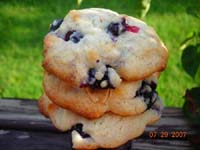     Almond blueberry Cookies