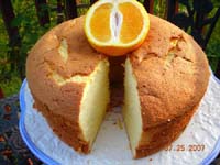   Orange Chiffon Cakes