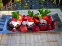   Chocolate Strawburry ShortCakes