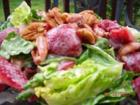  Stawburry Salad with Poppyseed Dressing 