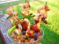  Chicken with BBQ Sauce